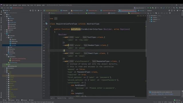 Symfony 5, PHP 8, свой Alixpress, часть 3 авторизации, вид формы (bootstrap) и перевод на русский смотреть онлайн
