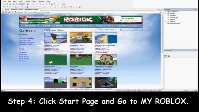 Roblox - Make your own Game Picture for your Game... смотреть онлайн