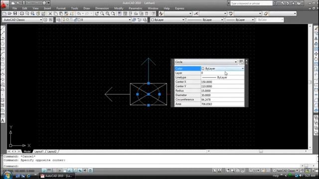 ROTATE /TOOLS MODIFY/PERINTAH DASAR AUTOCAD смотреть онлайн