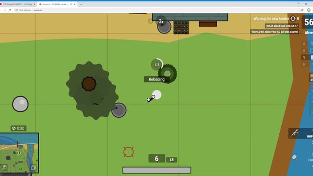 surviv io 2d battle royale game смотреть онлайн