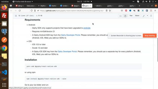 Adding GIFs to Your React Native App with Giphy API | React Native App смотреть онлайн
