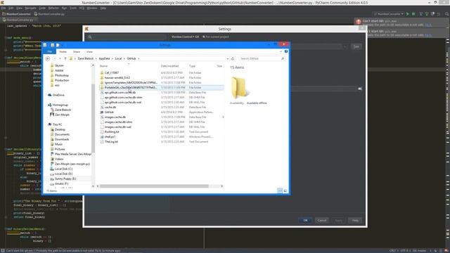 PyCharm | Fixing Git.exe Error [Python Extras] смотреть онлайн
