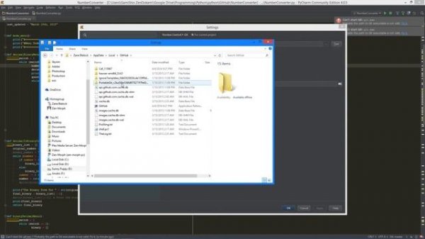 PyCharm | Fixing Git.exe Error [Python Extras]