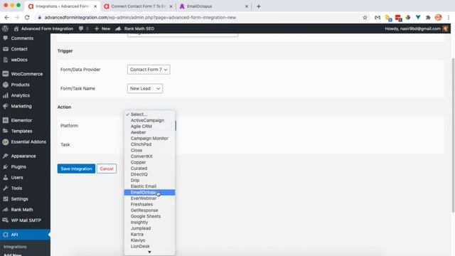 How to Integrate Contact Form 7 with EmailOctopus| смотреть онлайн