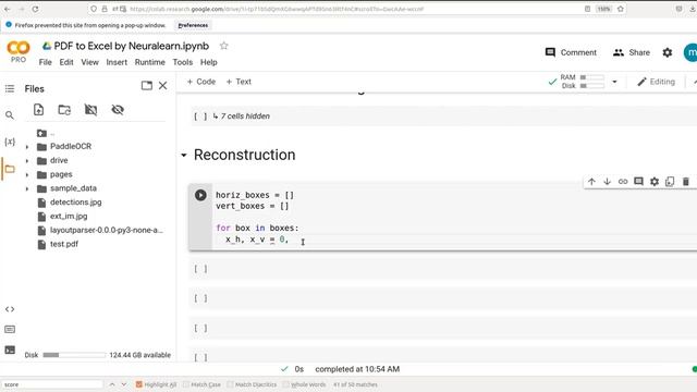 Extract Tables from PDF and convert to Excel sheet with Paddle OCR text detection and recognition. смотреть онлайн
