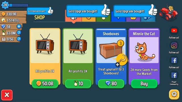 Idle Farming gameplay walkthrough 19 android & ios смотреть онлайн