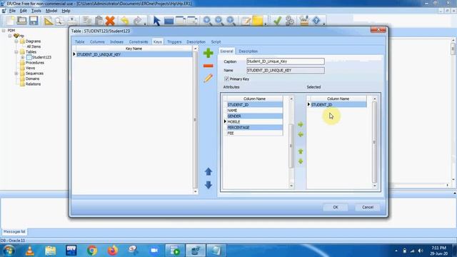 Constraint In EROne & Oracle смотреть онлайн