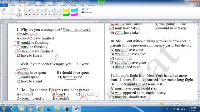 MODAL VERBS (MIQ & SERTIFIKASIYA)https://cloud.mail.ru/public/BxMd/aivNZa3n9 смотреть онлайн