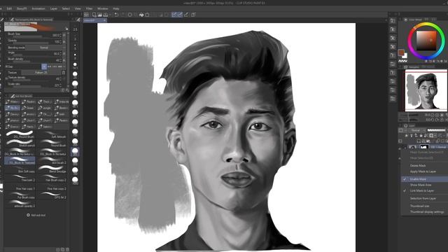 How to use Layer Mask and Filters in Clip Studio Paint. смотреть онлайн