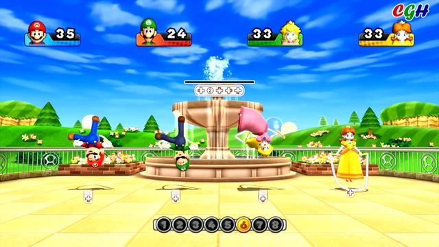 Mario Party 9 - Top 20 Best Free for All Minigames Gameplay смотреть онлайн