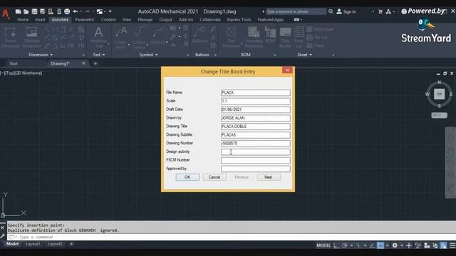 AUTOCAD MECHANICAL DESDE CERO PARTE 1 смотреть онлайн