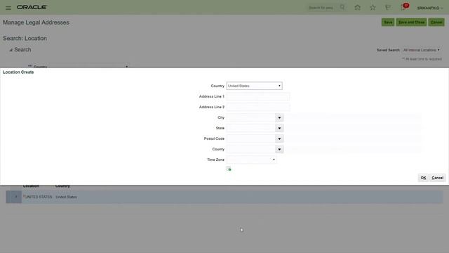 09 Creation of Legal Address in Oracle Cloud R12 смотреть онлайн