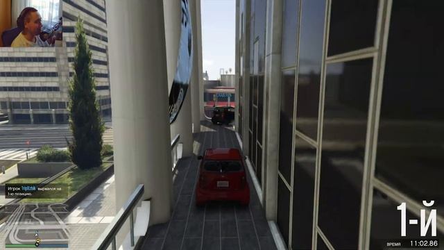 А вот и мотопаркур \ GTA 5 Online \ Скилл-Тест \ RedEzhik \ Красный Ежик #gta5 смотреть онлайн