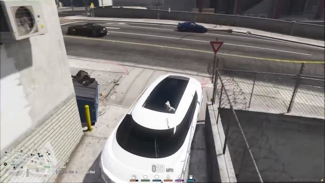 Running from Cops with Futuristic Cars in GTA 5 RP смотреть онлайн
