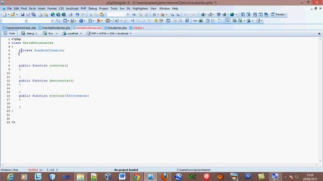 PHP CONEXION BASE DATOS PARTE 1 JAVIER CHESME смотреть онлайн