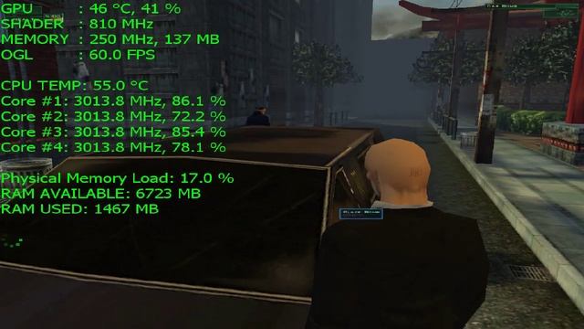 Hitman Codename47 on Nvidia GTS450 :3 смотреть онлайн