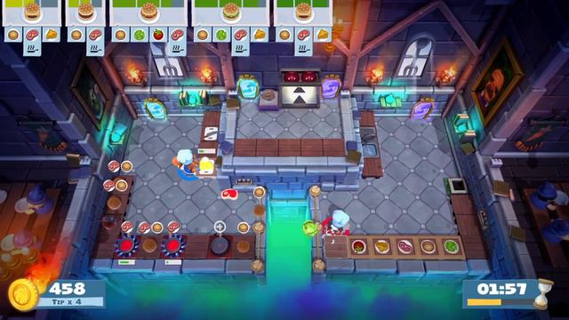Overcooked 2 Level 3-4 смотреть онлайн
