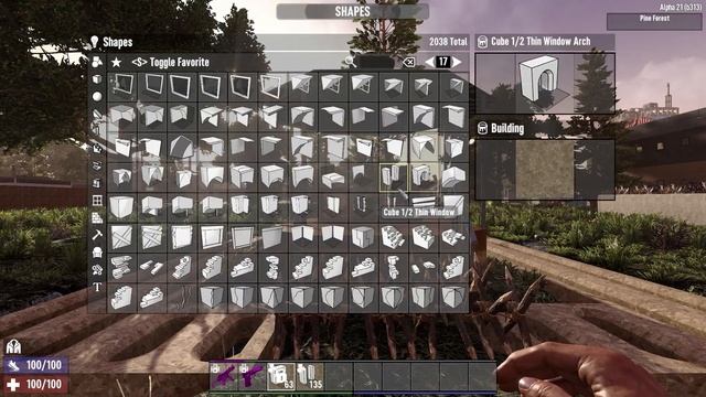 Forcefields in A21 using Gazebo parts (7 Days to Die: Alpha 21) смотреть онлайн