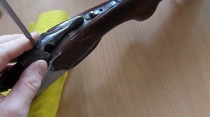 ТОЗ-34. Снятие рычага запирания.