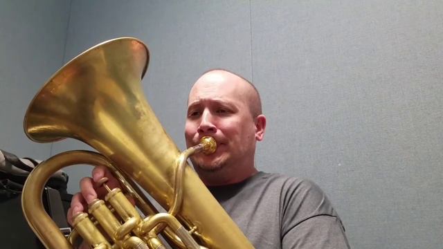 Selected Studies for Baritone , Gb Major Etude, pg. 30 by H. Voxman смотреть онлайн