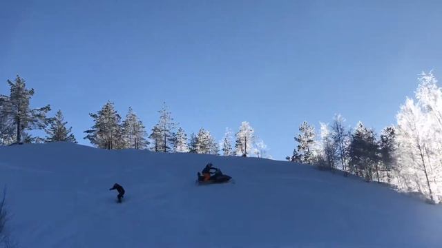 Polaris 550 trail touring hillclimb pro смотреть онлайн