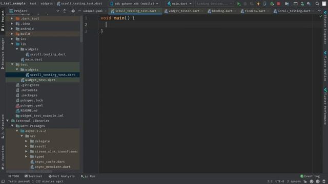 Flutter Widget Testing - Test Scrollable Widgets - Test AssertionError in Widget смотреть онлайн