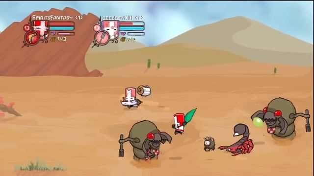 Let's Play Castle Crashers (Part 5) Ninja Pirate Knights смотреть онлайн
