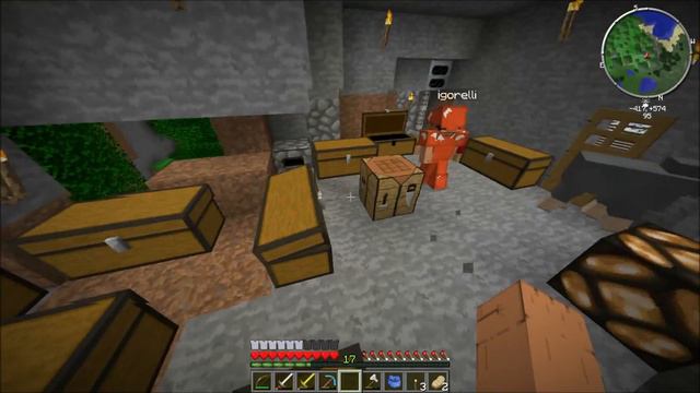 [Coop] Minecraft Technic Hell. Серия 36: Магнитный лифт. смотреть онлайн