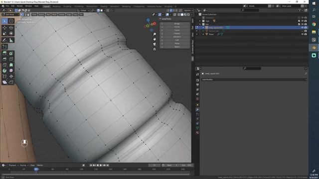 21. Blender 3.0 Character Modeling Tutorial - Retopology