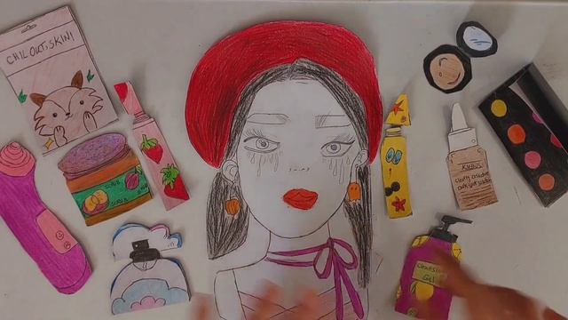 [?Paperdiy?] ASMR Make up with PAPER COSMETICS ? ? смотреть онлайн