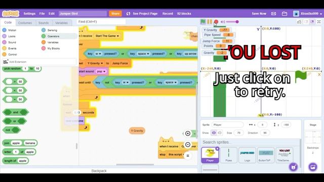 Suffering to make a SCRATCH game! (What did I make ?) смотреть онлайн