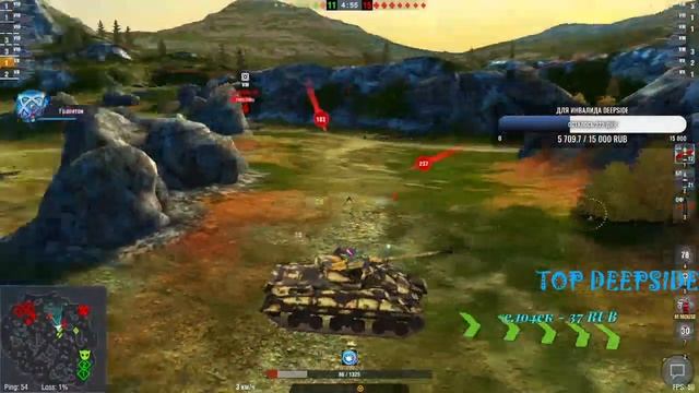 Становимся боссом или сосем в режиме Big Boss в World of Tanks Blitz. Общение.#68 смотреть онлайн