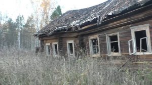 Деревни в глубинке. Заброшенная деревня в Нижегородской области. Изба отшельника. Выживает один.