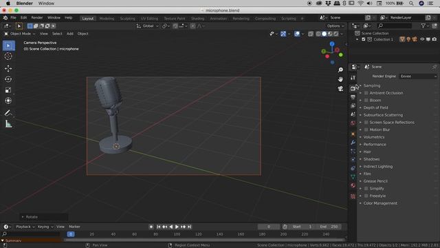 How to Move the Camera in Blender смотреть онлайн
