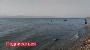 Таджикское море. Пляж. Кайраккум 2022. Sea, Kairakkum Beach 2022. Tajikistan