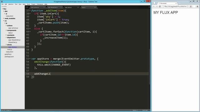 24 React Flux Stores смотреть онлайн