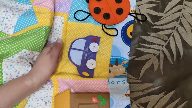 Игровое , лоскутное покрывало из фетра для детей смотреть онлайн