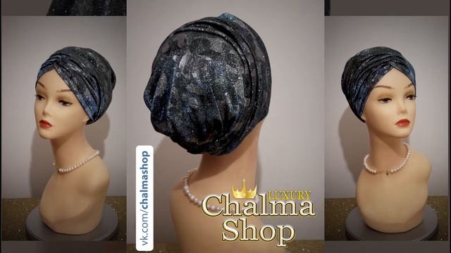 Тюрбан трансформер от Chalma-Shop. Бирюзовый цвет , хамелеон ... смотреть онлайн