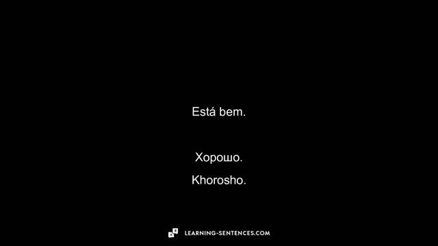 100 FRASES MAIS IMPORTANTES 🇷🇺 APRENDER RUSSO