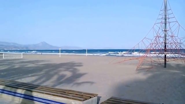 Отдых в Испании. Отличный район Аликанте Playa San Juan, зима 2017 смотреть онлайн