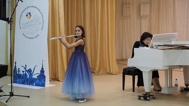 С. Манюшко, Прялка . Е. Шубина(флейта), О.Бер(рояль) смотреть онлайн