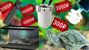 Какой бюджет содержания красноухих черепах? Сколько стоит оборудование? | ЧЕРИ TV