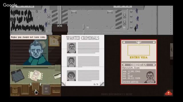 The order awaits | Papers, Please (part 3) смотреть онлайн