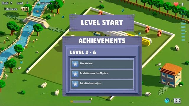 Voxel Baller - Gameplay Level 1-- Level 10 Boss Fight смотреть онлайн