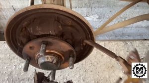 Хендай Матрикс замена задних колодок и регулировка ручника