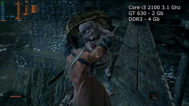 Sekiro Shadows Die Twice на слабом пк (i3 2100/ddr3 4Gb/9500 Gt/Gt 630) смотреть онлайн