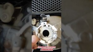 Установка би лед линз в фары Скания.