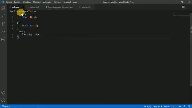Les extensions sous Visual Studio Code et Emmet - Vidéo Tuto смотреть онлайн