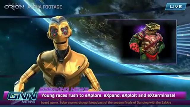 Геймплей игры Master Of Orion   Wargaming