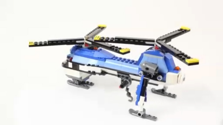 Lego Creator 31049 Twin Spin Helicopter - Lego Speed Build смотреть онлайн